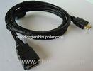 Black 1.4 HDMI Cable Gold Plated M/F,Support 3D 1M,1.5M,3M,5M 1080p HDMI Cables