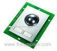 Two Buttons Vandalproof ATM Metal Trackball , Panel Mount Trackball