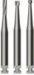 Carbide / Cobalt Burs Rotary Dental Instruments For Dentist Clinic