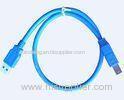 AM to BM Usb Cable 3.0 5Gbps High Speed 3D 1080p HDMI Cables With PVC Jacket