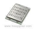 16 keys Vandalproof Metal Pinpad for ATM and Kiosk with Interface USB,PS/2 and RS232