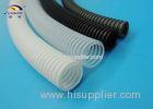 Ripple Flexible Corrugated Pipes / Wire Loom Corrugated Split Plastic Tube