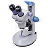 10x-45x Low magnification power Stereo Zoom Microscope With Incident and bottom LED Light