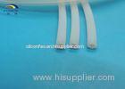 100% Virgin Extruded Clear PTFE Tube / Pipe Pure White With Smooth Surface