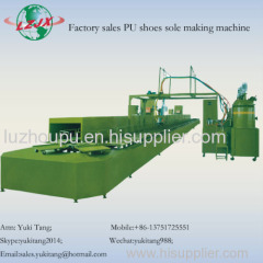 Factory sales PU shoes sole making machine