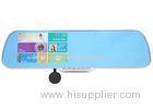 Car DVR Motion Detection Rear View Mirror GPS DVR Blue Mirror Anti - glare
