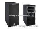 Outdoor 1000 Watt Speaker Professional Loudspeaker System Plywood Cabinet