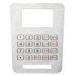 Metal Stainless Steel Keyboards Panel Mount Keypad For Kiosk , Industrial Computer Keypad