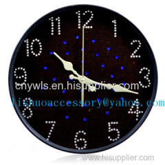 LISHUO seconds killed 12 inches ou the new round of modern fashionable sitting room when big table wall clock decorati