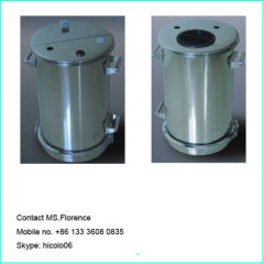 Fluidized Bed Stainless Steel Powder Coating Container Hopper