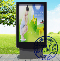 Scrolling Advertising Light Box Electronic Information Board Advertising Light Box