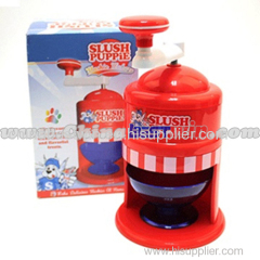 snow cone maker in kitchen