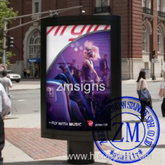 Outdoor Scrolling Advertising Light Box