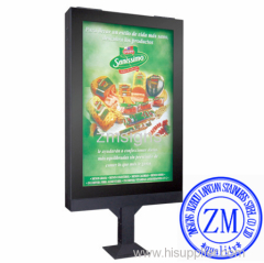 Electronic Information Board Outdoor Advertising Light Box