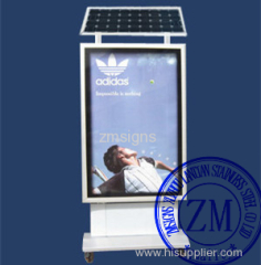 City Board Outdoor Scrolling Advertising Light Box
