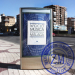 City Board Outdoor Scrolling Advertising Light Box