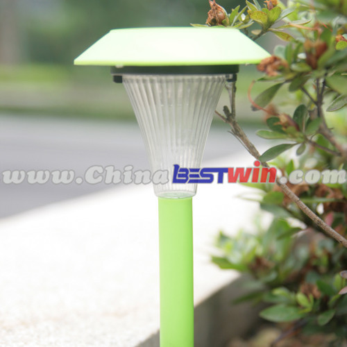 Outdoor Garden Solar Stake Light Green