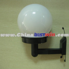 Solar Powered Fence / Wall Lights White Ball