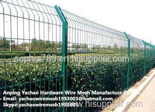 welded wire mesh fence