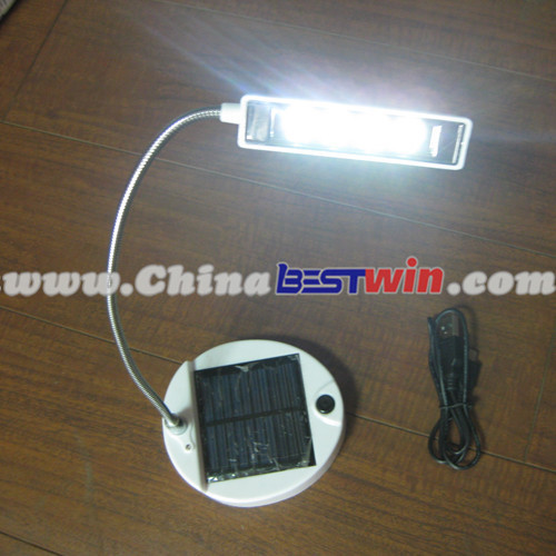 Plastic Solar Light Table Lamp