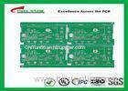 Green Solder Mask Single Layer PCB Design With Immersion Gold Fr4 1.6mm 2oz