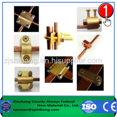 Copper wire grip clamp