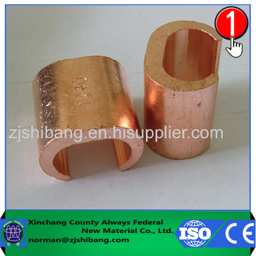 Copper C type grounding clamps manufacturer