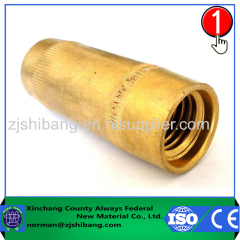 Copper Sleeve coupler for Ground Rod