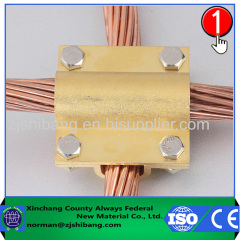 Copper Cable to Cable Clamp