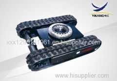 YJA04 RUBBER TRACK UNDERCARRIAGE WITH SLEW BEARING