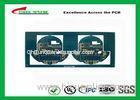 Thin PCB circuit board with 0.2mm immersion gold blue solder mask