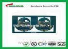 Thin PCB circuit board with 0.2mm immersion gold blue solder mask