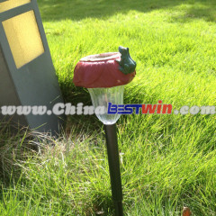 Resin Solar Powered Garden Light Stake Forg