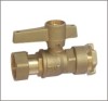 Brass Ball Valve Reduced Bore Water Meter Valve