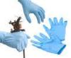 Tattoo Medical Blue Latex Gloves Powder Free In Big / Middle / Small Size