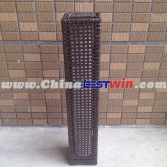 Plastic Rattan LED Solar Light