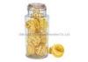 Food Safe Airtight Big hermetic glass storage jars with lids / biscuit glass jar