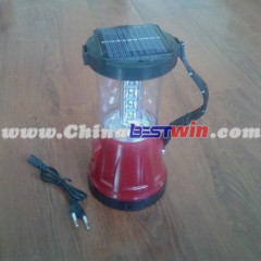 Solar Rechargeable LED Flashlight