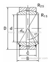 XLB Radial Spherical Plain Bearings GE5E