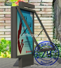 Display Board Outdoor Led Scrolling Advertising Light Box