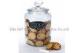Small Kitchen Glass Storage Jars for food , clear glass canisters 5.8L