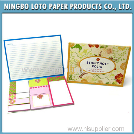 15 Years Experience Factory Supply Custom Sticky Note Pad Sticky Note with 8 Sticky Pads