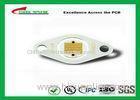 Led Driver PCB 1.6mm Roud White , Aluminum PCB Solder Mask Black Sillkscreen PCB