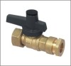 Butterfly Aluminum Handle Reduced Bore Ball Valve