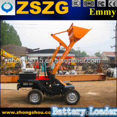 Big sale! Electric small front end loaders car battery mini loader