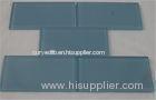 High Strength Blue Grey Colored Glass Panels For Coffee Table
