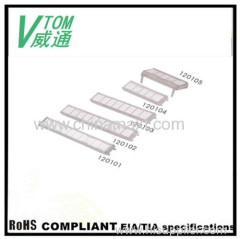 Hinged Label Holder mount on LSA module