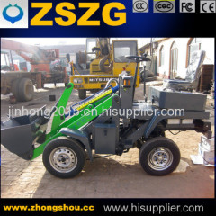 Mini skid steer loader /Battery electric mini front wheel loader