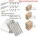 105mm White Length Tattoo machine Accessories , Disposable Tattoo Tips