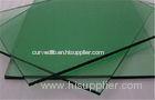 Thermal Insulated Colored Glass Panels Green 10mm For Furniture